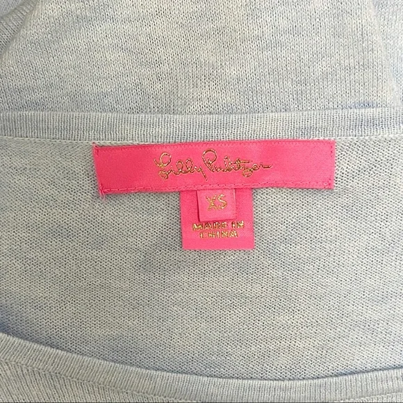 Lilly Pulitzer Charla 3/4 Ruffle Sleeve Sweater - Picture 8 of 9